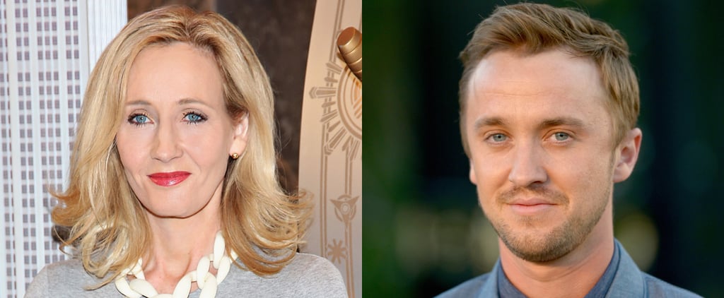 JK Rowling Wishes Tom Felton Happy Birthday 2015