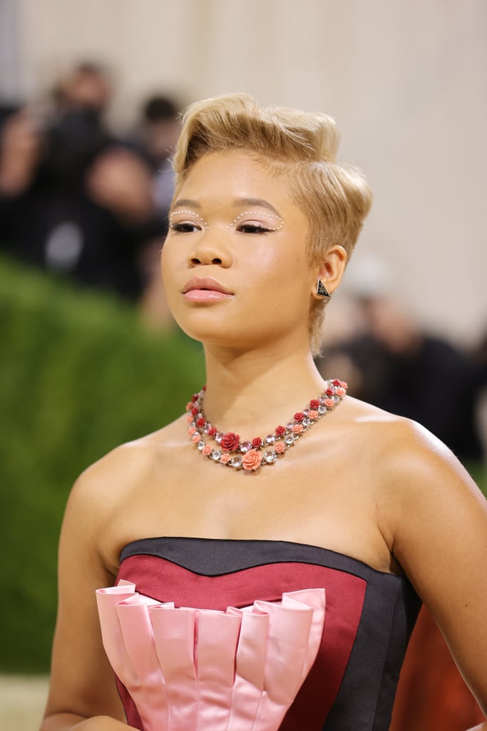 Storm Reid Debuted a Blonde Pixie Cut at 2021 Met Gala