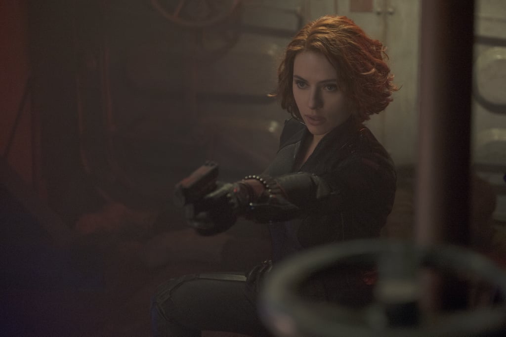 Black Widow takes aim.