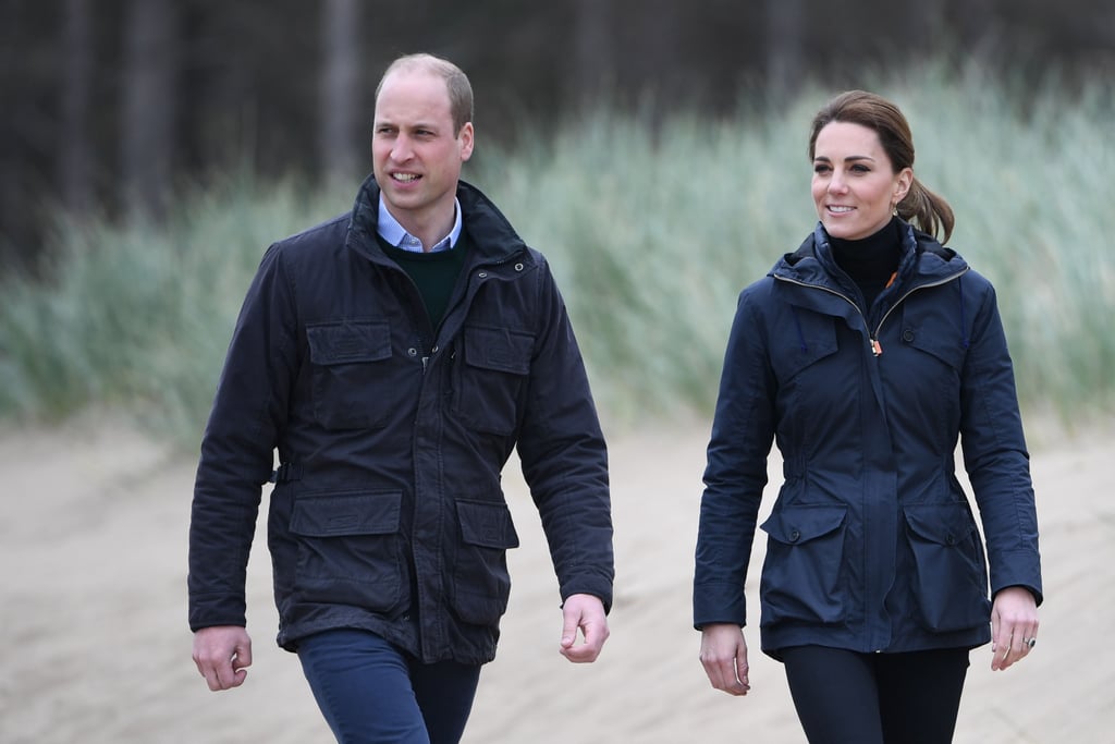 Kate Middleton and Prince William in North Wales May 2019