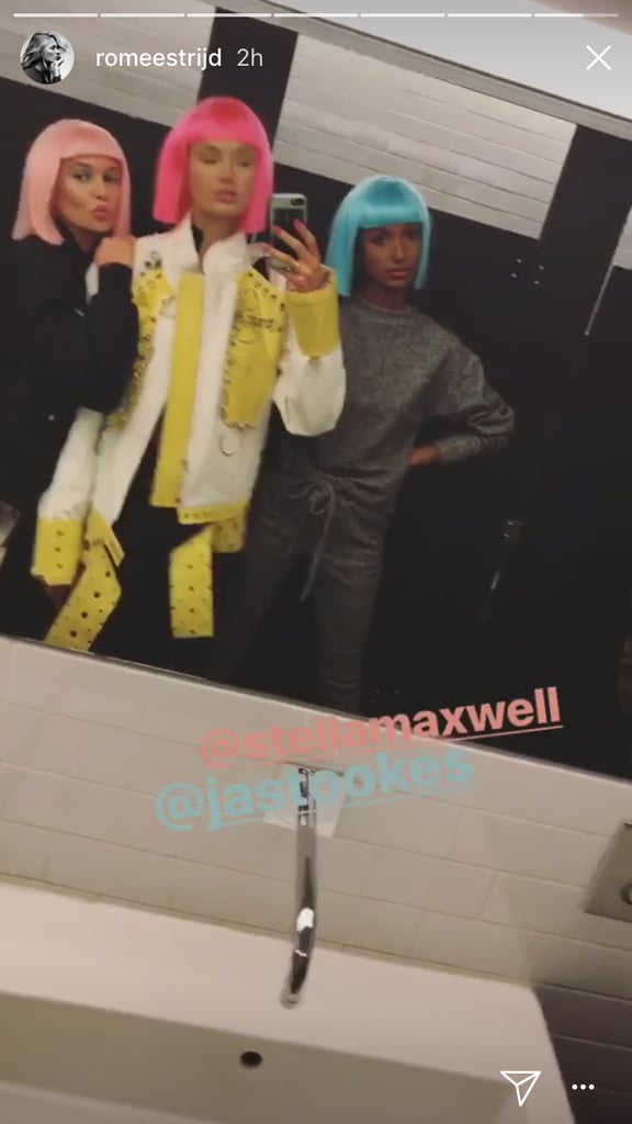 The Whole Victoria's Secret Model Gang Was There!