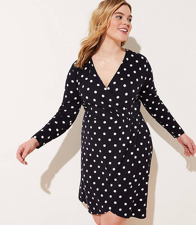 polka dot wrap