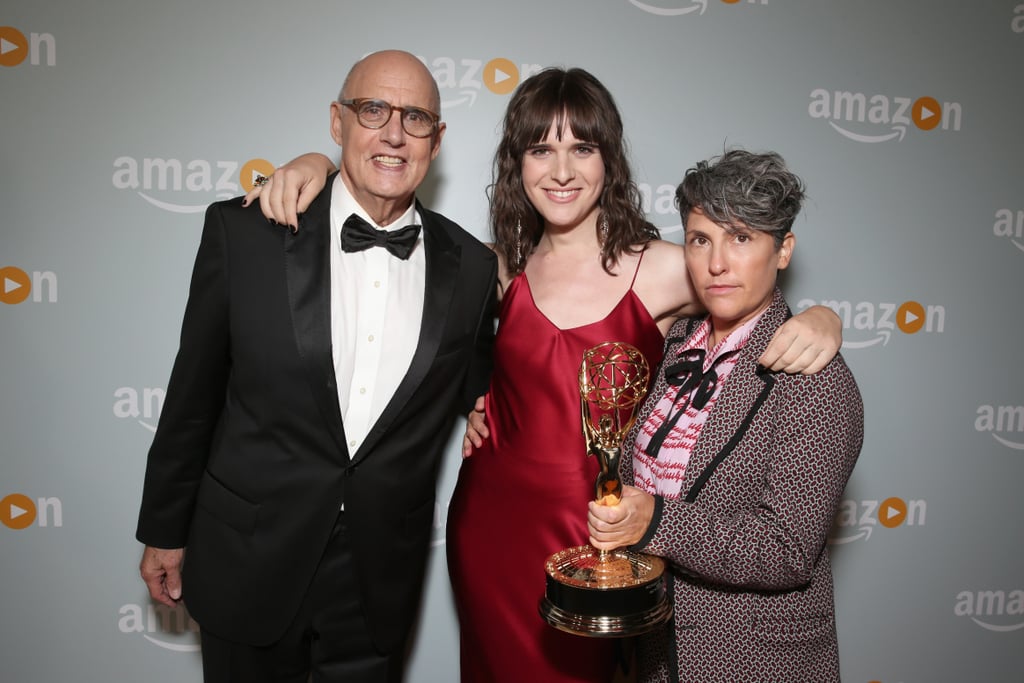 Pictured: Jeffrey Tambor, Hari Nef, and Jill Soloway