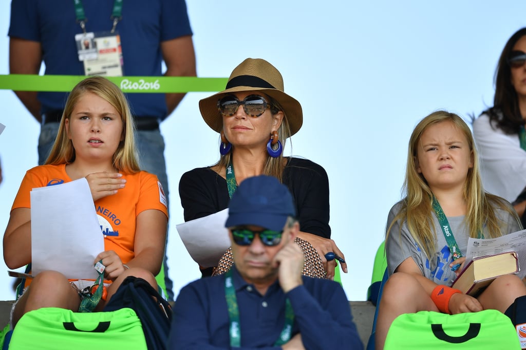 Queen Maxima's Earrings at the Olympics Summer 2016