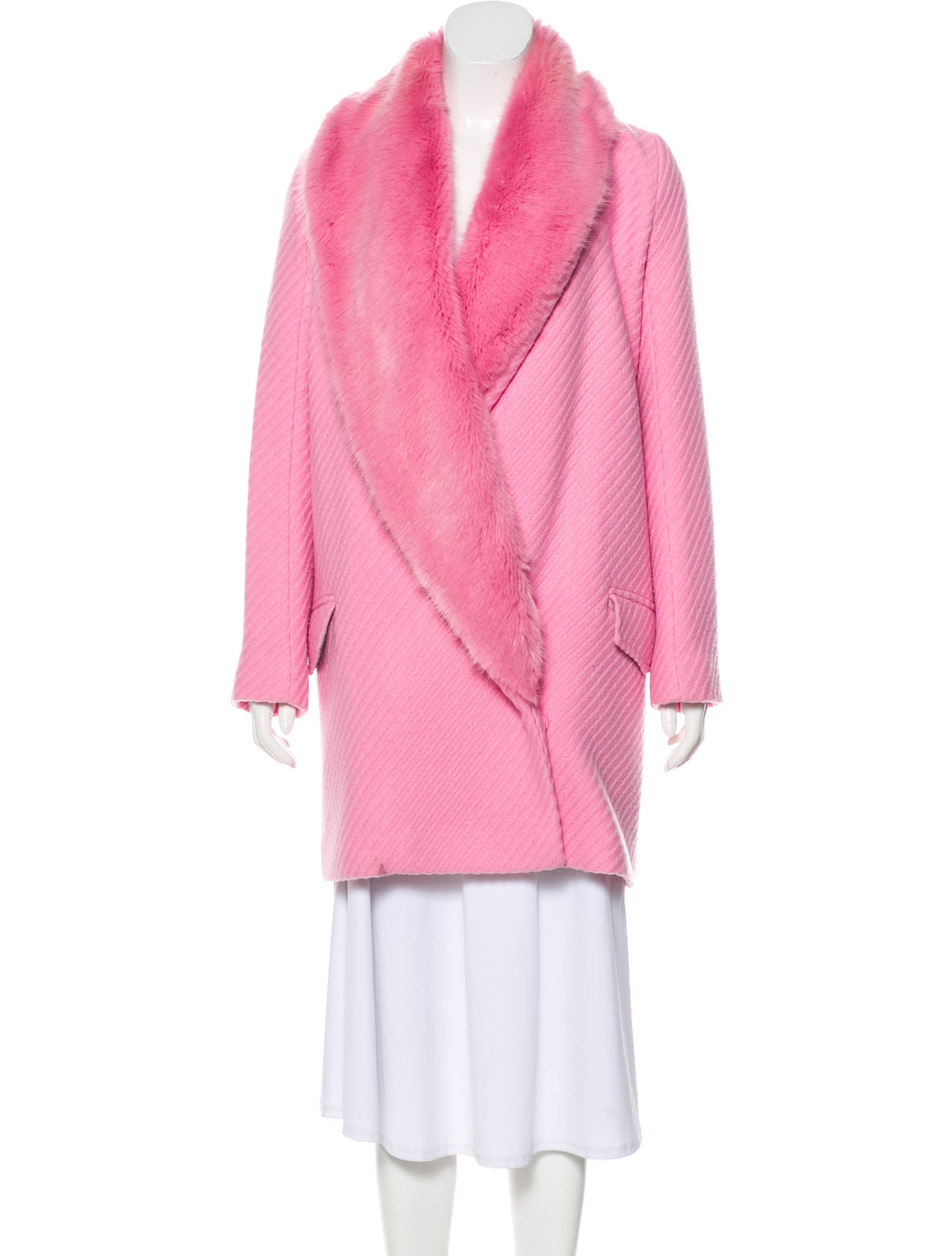 Shrimps Wool Faux Fur Coat 19 Vintage Coats True Fashion Girls