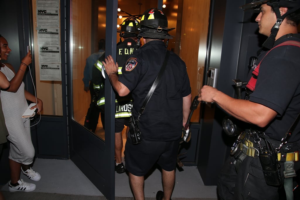 Kylie and Kendall Jenner Rescued From Elevator by NYFD