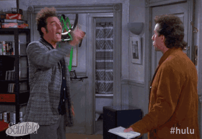 It's how Jerry let his friends in — and kept Newman out.