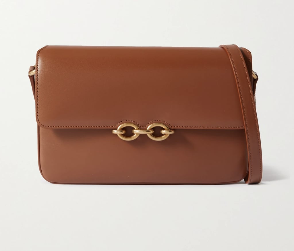 Saint Laurent Le Maillon Leather Shoulder Bag