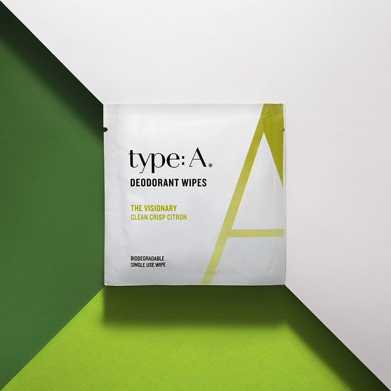 type:A Deodorant Wipes - Refreshing Citrus Scent