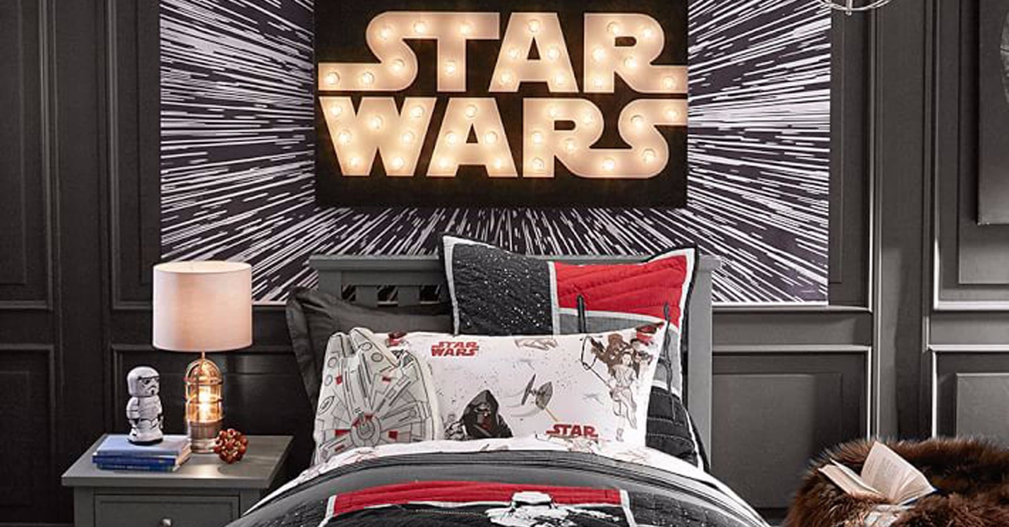 Star wars girl top bedding