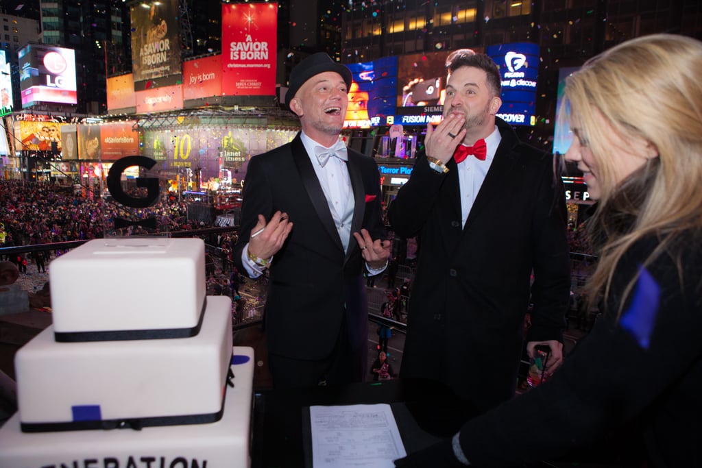 Same-Sex Wedding in Times Square on New Year's Eve