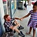6-Year-Old Girl Gives Money to Homeless Man