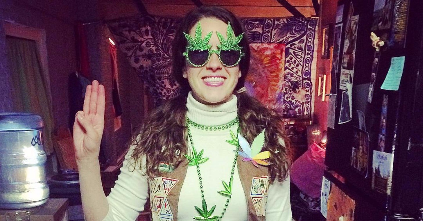 Stoner best sale hippie costume