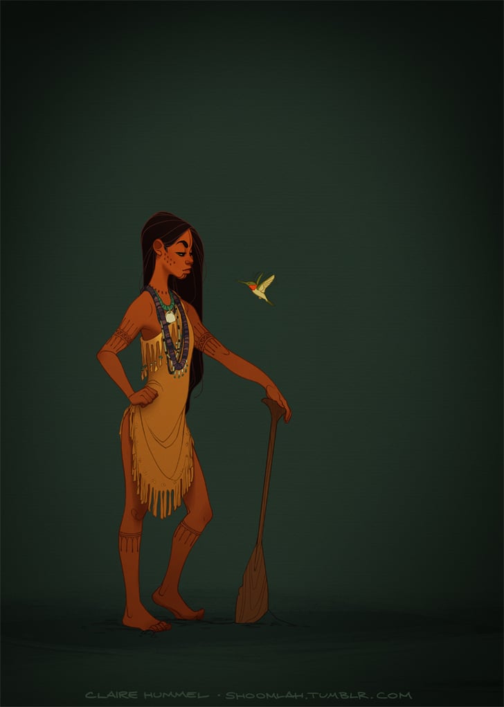 Historical Pocahontas Historical Versions Of Disney Princesses By Claire Hummel Popsugar 4335