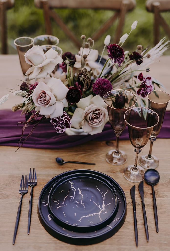 Witch-Inspired Halloween Wedding Shoot​