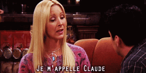 When Phoebe Teaches Joey How to Speak French