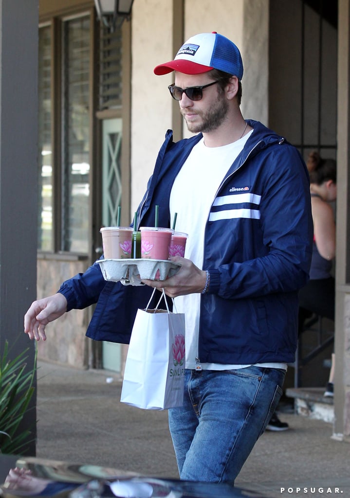 Liam Hemsworth Out in Malibu Photos April 2016