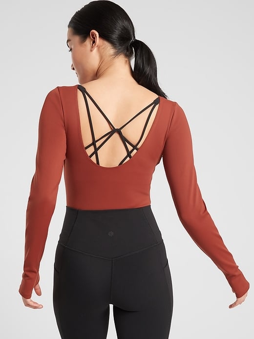 Athleta Align Open Back Bodysuit Best Athleta Workout Clothes Under
