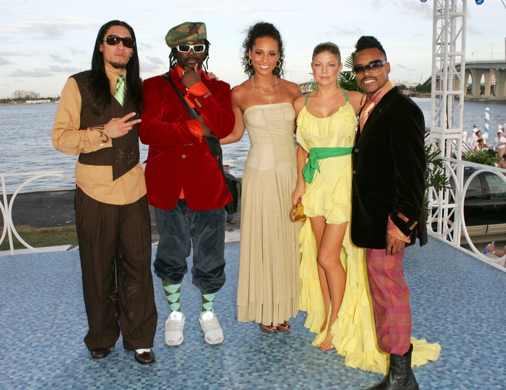 Alicia Keys Posed With the Black Eyed Peas