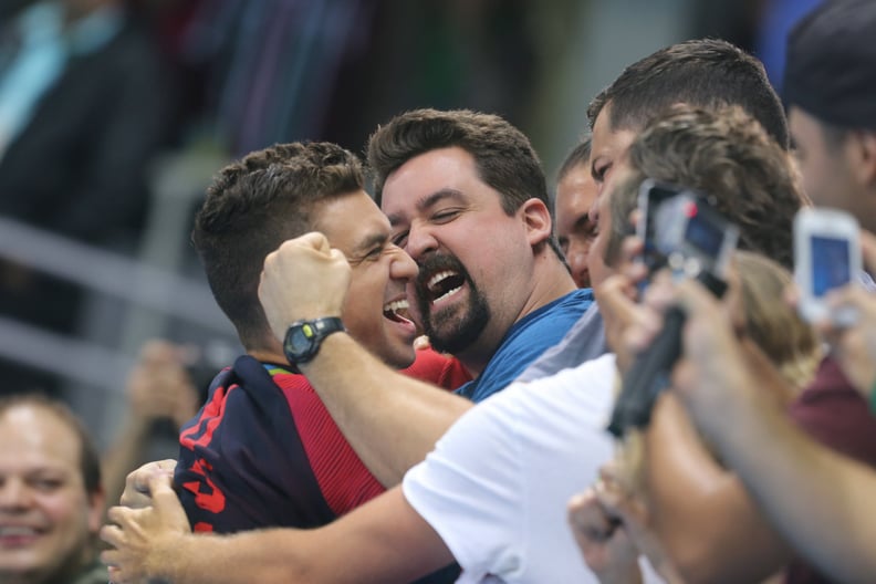 When Nathan Adrian's dad was the most excited about his son's gold medal.