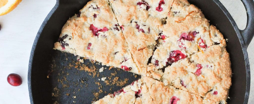 Paleo Cranberry Orange Scones