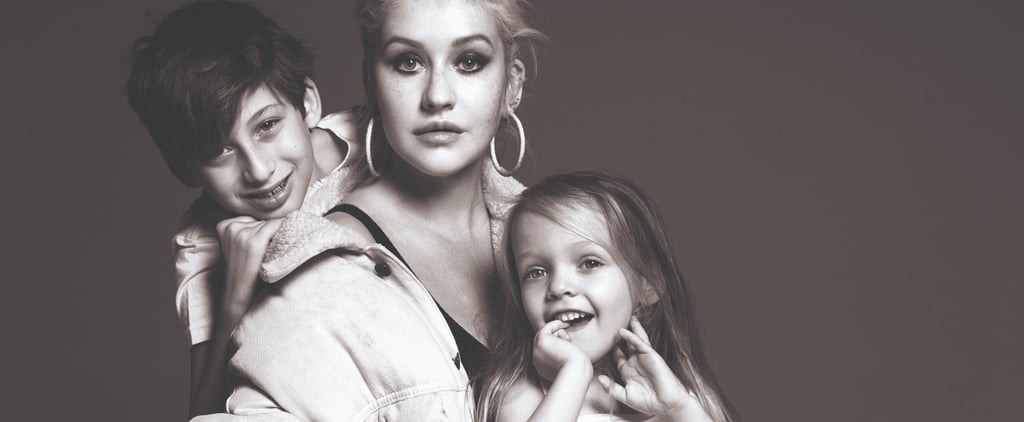 Kanye West, Christina Aguilera, and More Music Icons Pose With Their Kids For Harper's Bazaar