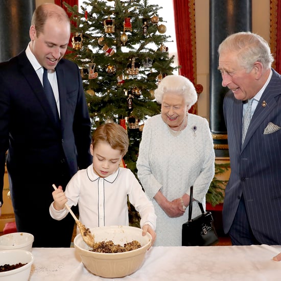 Prince George Makes Christmas Puddings With the Queen