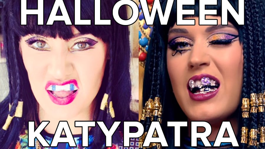 The Road to Katypatra: Get Katy Perry's "Dark Horse" Look For Halloween