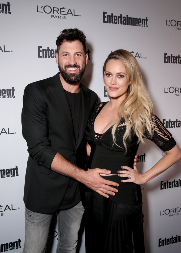 Maksim Chmerkovskiy and Peta Murgatroyd at PreEmmys Party POPSUGAR