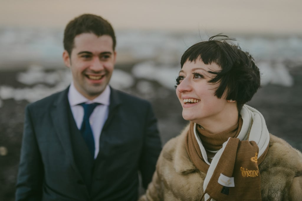 Iceland Winter Wedding Photos