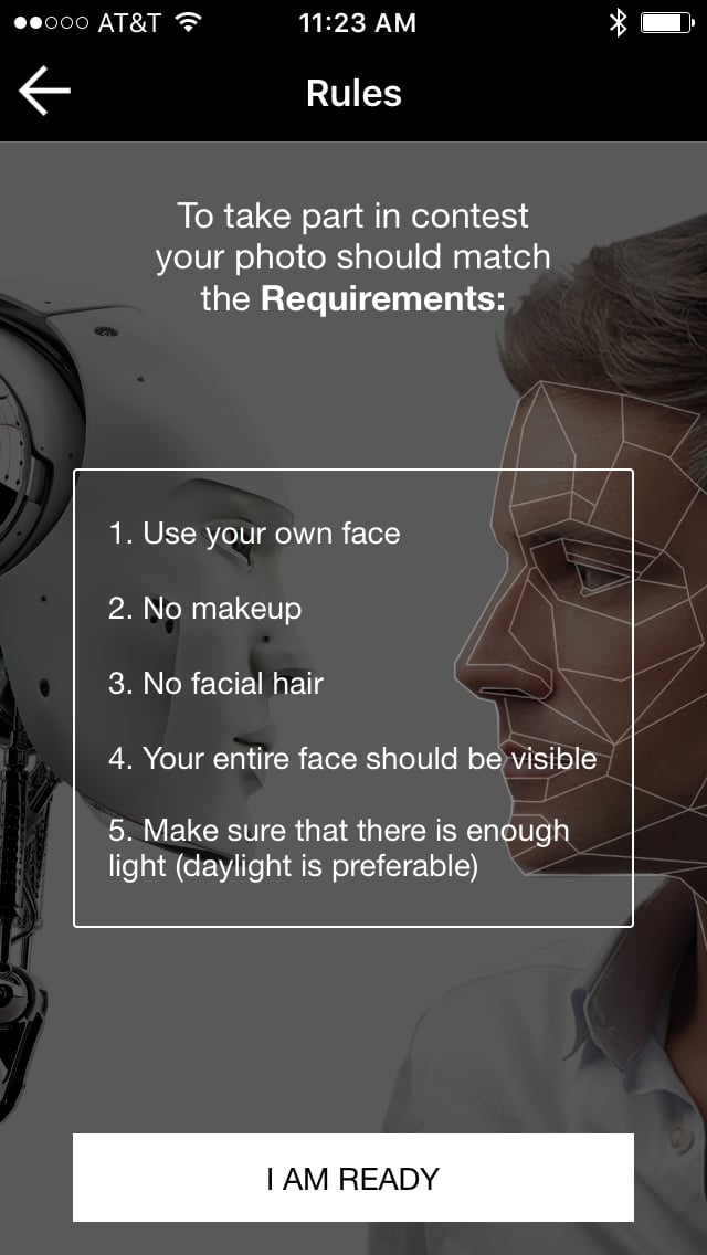 Selfie Entry Requirements