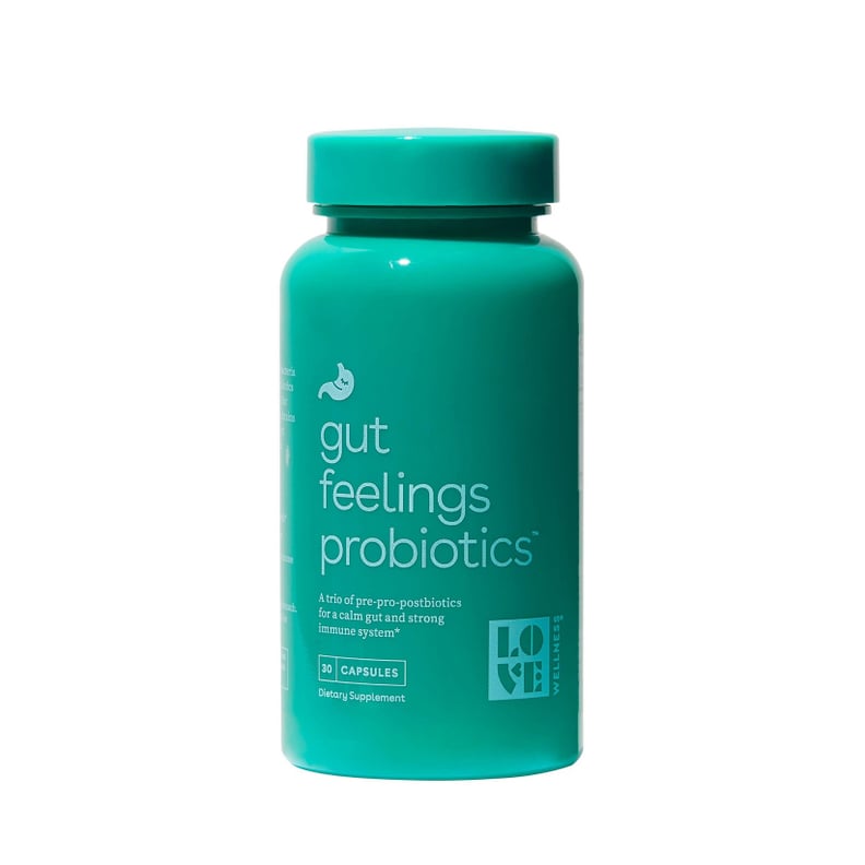 A Probiotic Supplement: Love Wellness Gut Feelings Probiotics