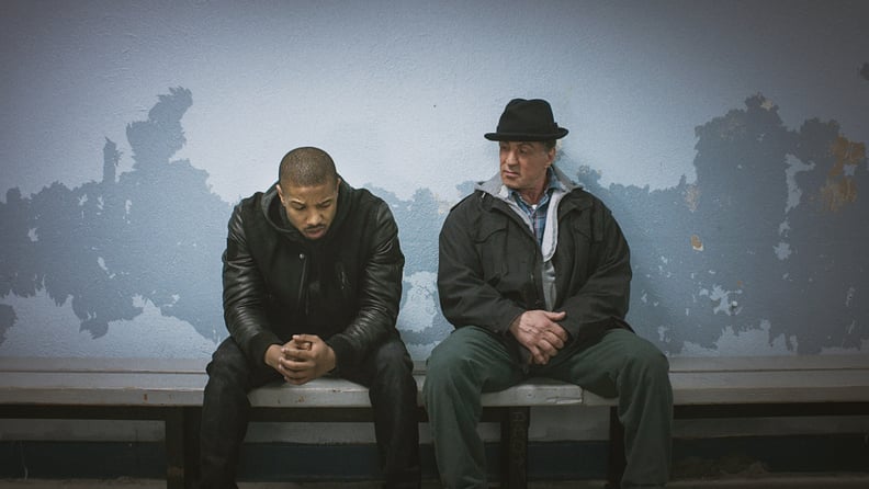 CREED, from left: Michael B. Jordan, Sylvester Stallone, 2015. Warner Bros./Courtesy Everett Collection