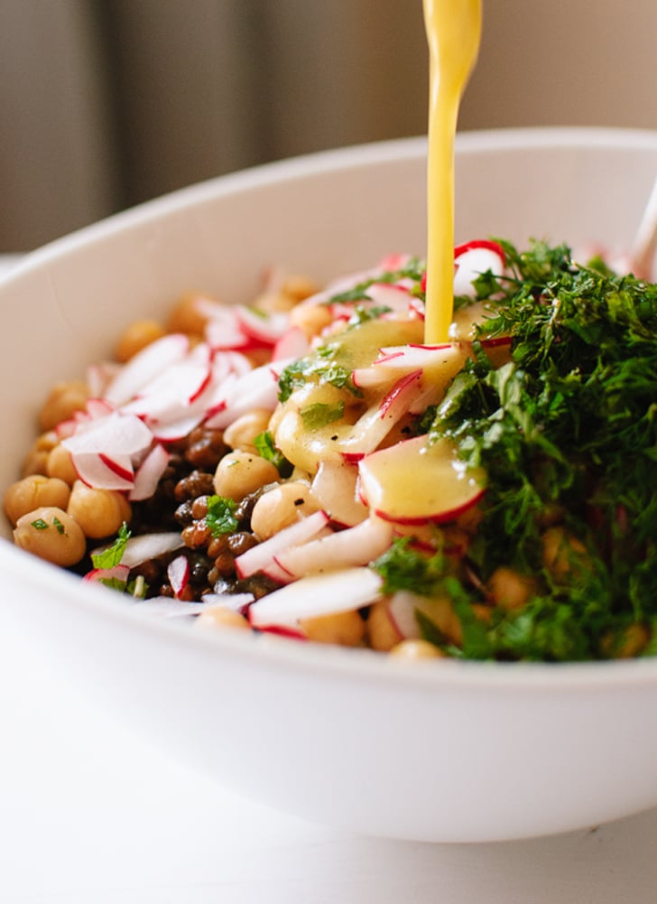 Lemony Lentil and Chickpea Salad