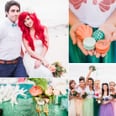 Hipster Ariel Marries Eric in This Fantasy Beach Wedding