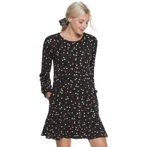 POPSUGAR Drop Waist Mini Dress 