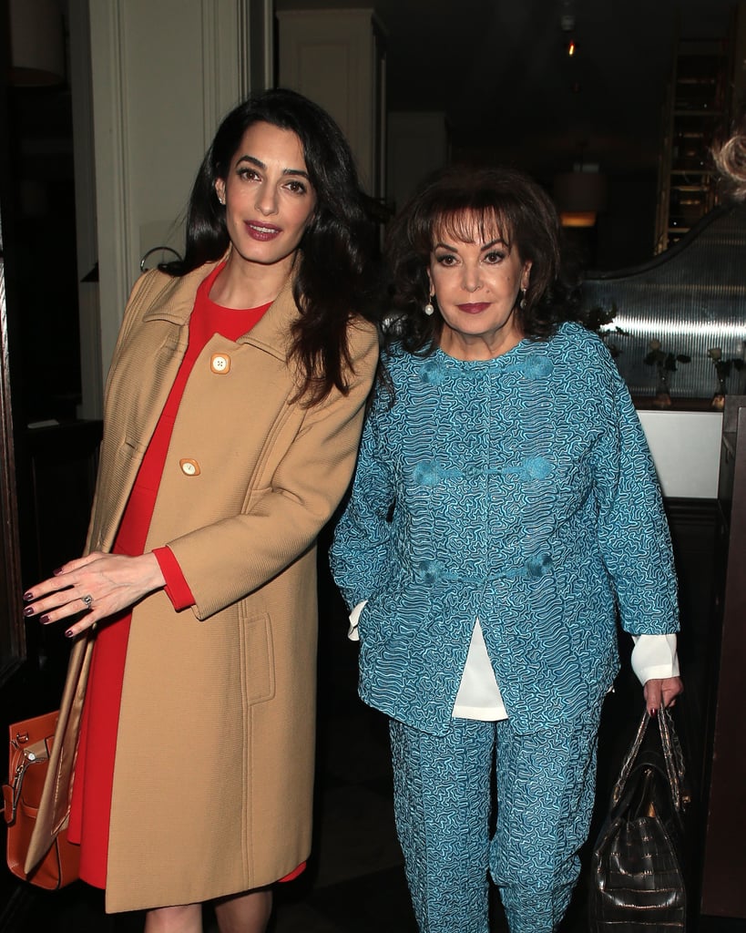 Amal Clooney and Her Mom Out in London March 2017