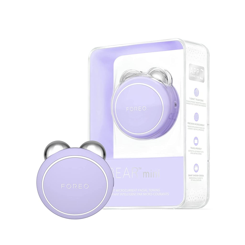 A Microcurrent Facial Toning Device: Foreo Bear Mini Microcurrent Facial Toning Device