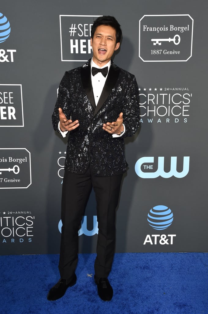 Harry Shum Jr. at the 2019 Critics' Choice Awards