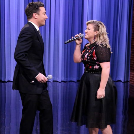 Jimmy Fallon and Kelly Clarkson History of Duets
