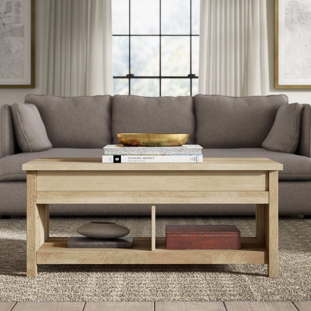 A Cool Coffee Table: Tilden Lift Top 4 legs Coffee Table with Storage