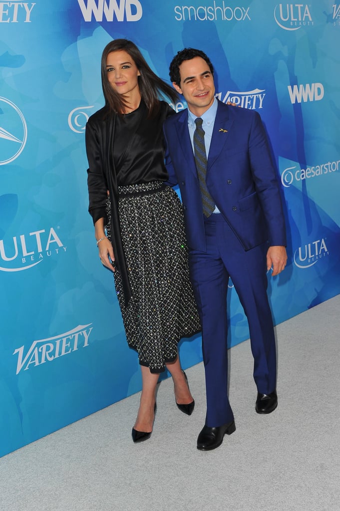 Katie Holmes and Zac Posen at WWD Event | November 2015