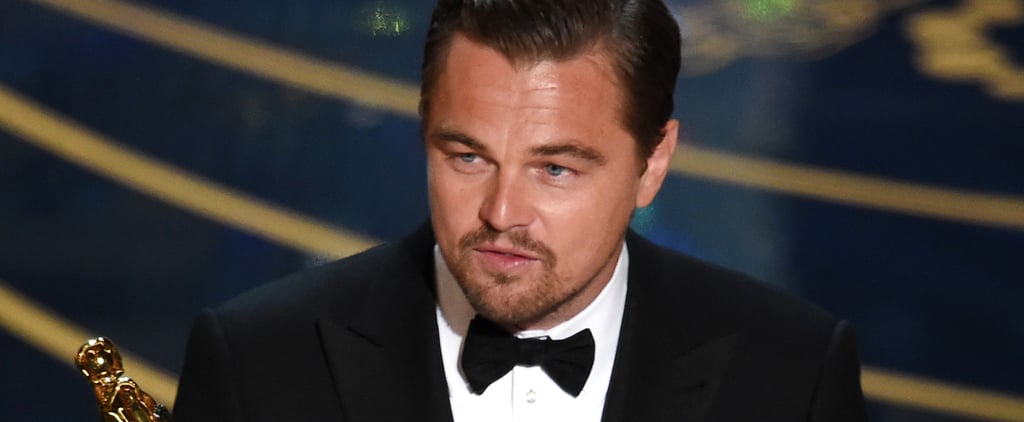 Leonardo DiCaprio and His 2016 Oscars Statue | Pictures