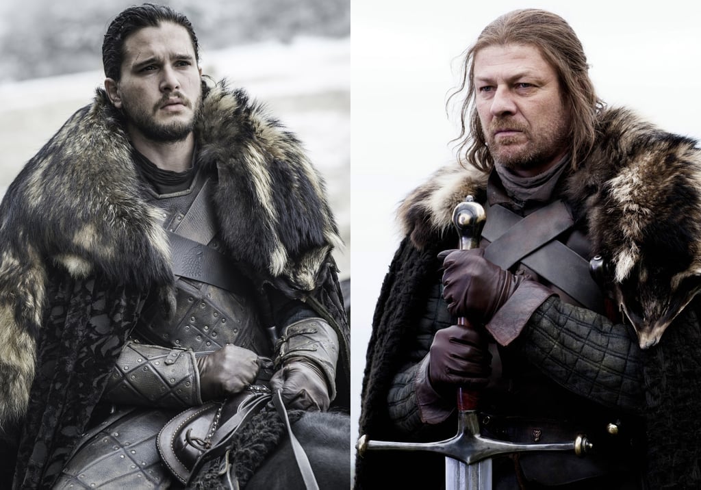 Jon Snow and Ned Stark Similarities on Game of Thrones | POPSUGAR  Entertainment