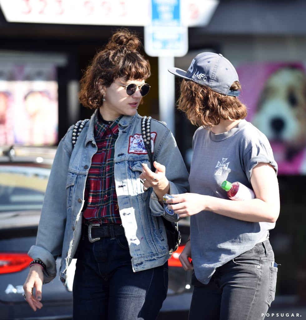 Kristen Stewart With Mystery Woman March 2016