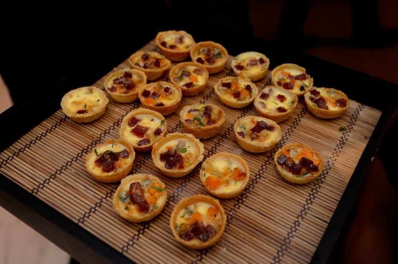 Membrillo and Stilton Mini Quiches