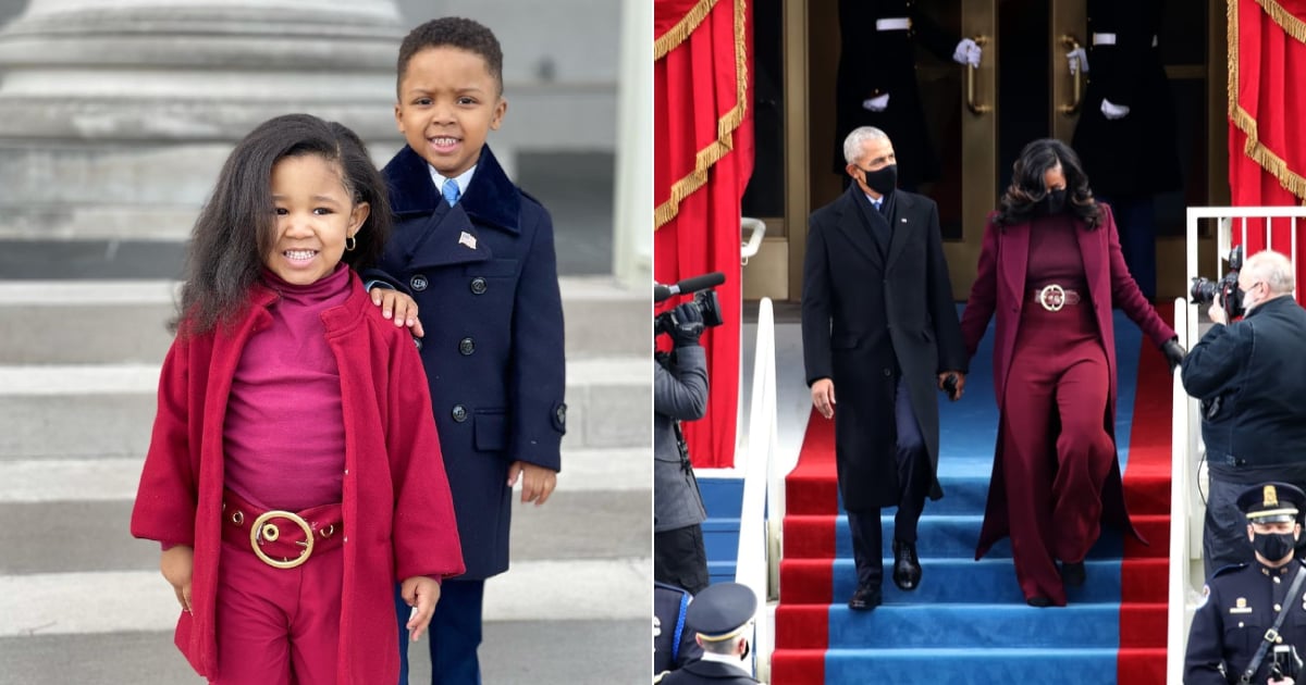 Kids Re-create the Obamas' Inauguration Outfits | Photos | PS Family