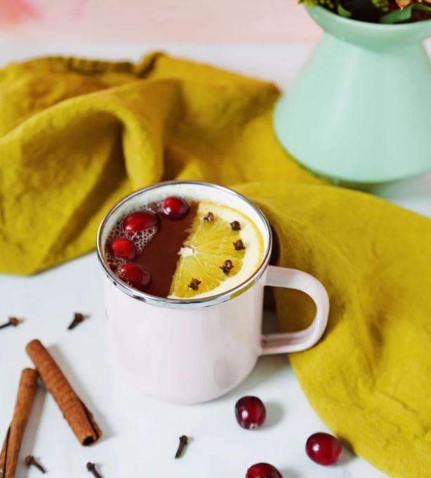 Cranberry Spiced Hot Toddy