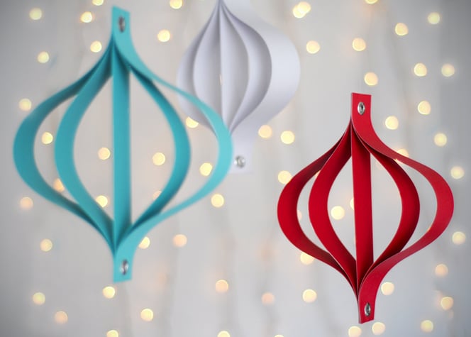 Modern Paper Ornaments