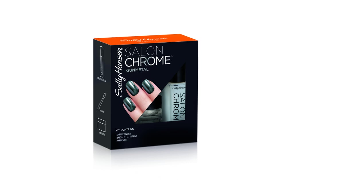 Sally Hansen Chrome in Gunmetal, 20 Sally Hansen Chrome Nail Polish